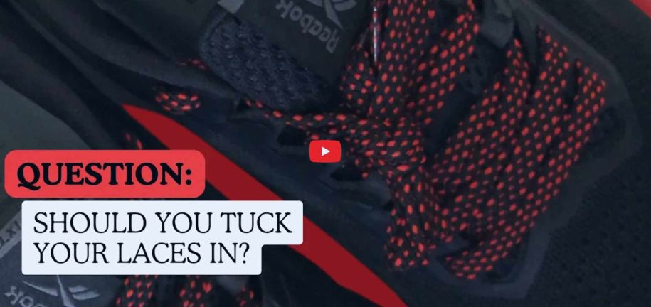 Should you tuck laces in?