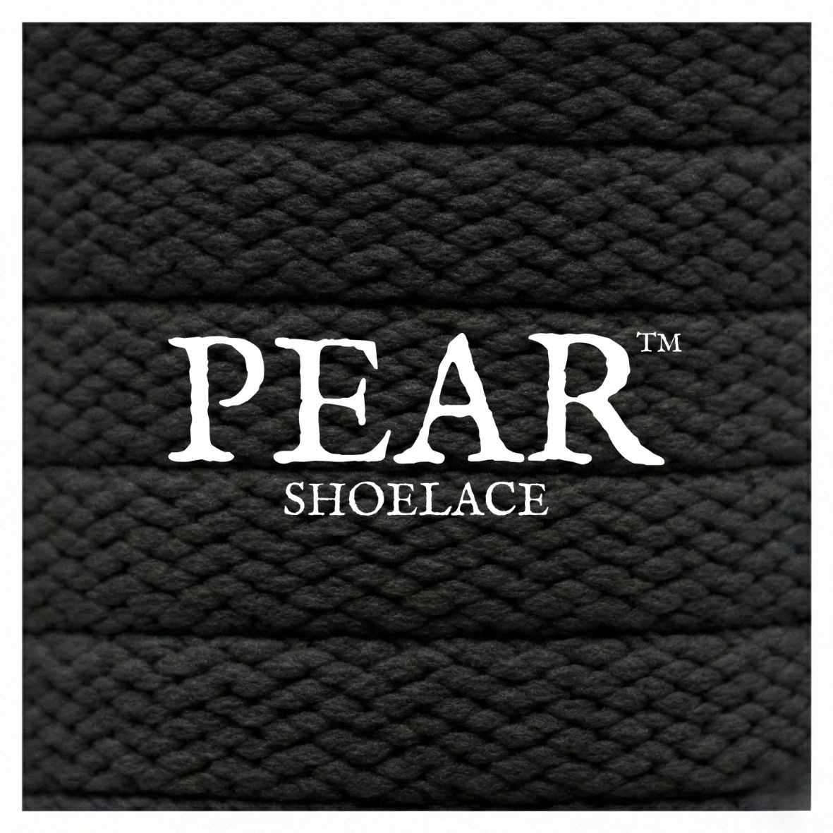 Sport Shoelace Flat 8mm-BK