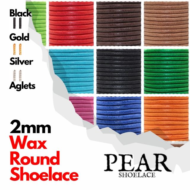 Wax Shoelace - Round Ø2mm