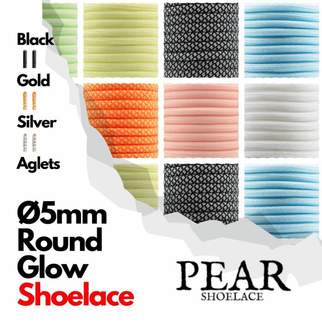 Glow Shoelace - Round Ø5mm
