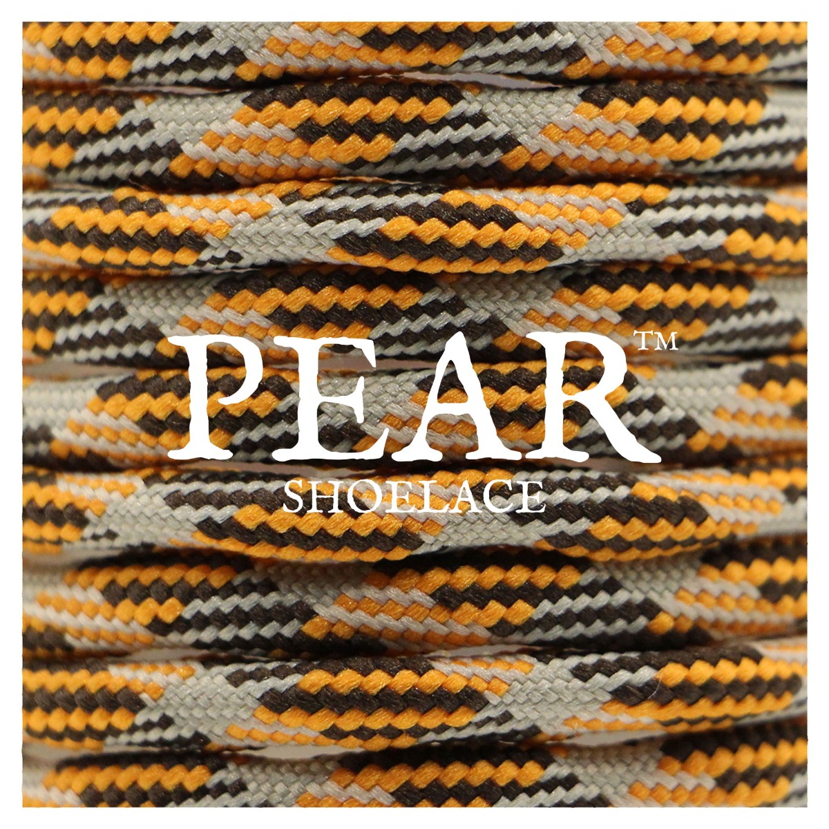 Round Shoelace - Two Tone-BKOR