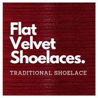 Velvet Flat Shoelaces