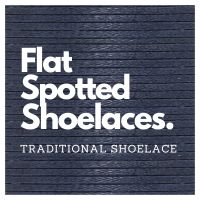 Spotted Flat Shoelaces