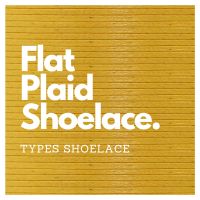 Plaid Flat Shoelaces