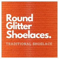 Glitter Round Shoelaces