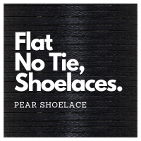 Flat No Tie Shoelaces
