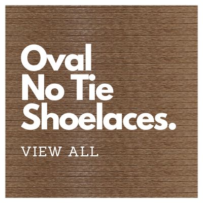 Oval No Tie Shoelaces