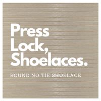 Press Lock No Tie Shoelace