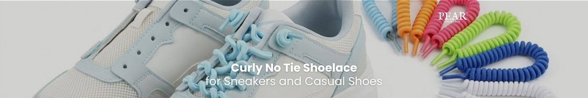 Browse Curly No Tie Shoelaces in Australia Curly no tie shoelaces in assorted colours for sneakers, kids shoes and everyday slip-on comfort - Pear Shoelace
