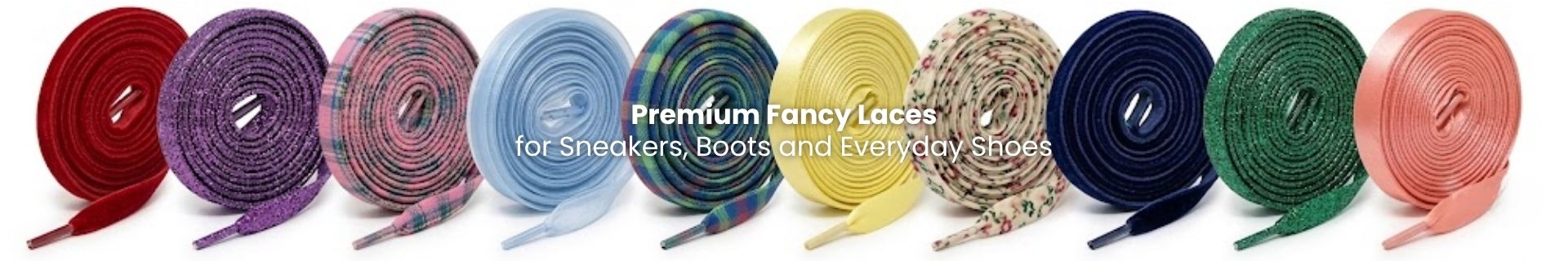 Fancy shoelaces in stylish colours and finishes for sneakers, casual shoes and custom lace upgrades - Pear Shoelace