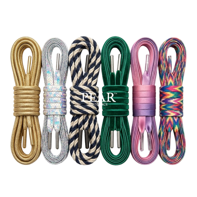 Fancy laces for dressing up shoes — Pear Shoelace