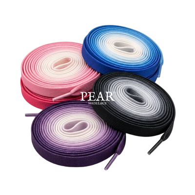 Shop Flat Faded Shoelaces Flat Faded Shoelaces - Pear Shoelace