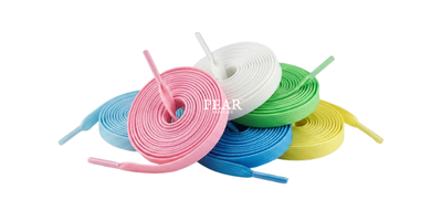 Shop Flat Glow Shoelaces Flat Glow Shoelaces - Pear Shoelace