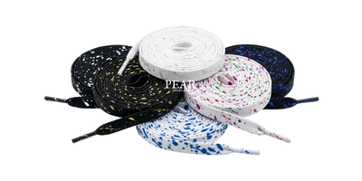 Shop Flat Inked Shoelaces Flat Inked Shoelaces - Pear Shoelace