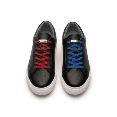 Flat magnetic lock no tie shoelaces fitted to sneakers — Pear Shoelace
