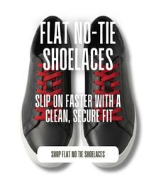 Flat No Tie Shoelaces