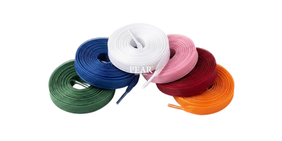 Shop Flat Organza Shoelaces Flat Organza Shoelaces - Pear Shoelace