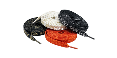 Shop Flat Paisley Shoelaces Flat Paisley Shoelaces - Pear Shoelace