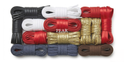 Shop Flat Shoelaces Flat Shoelaces - Pear Shoelace