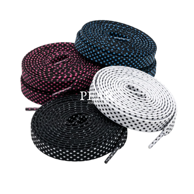 Shop Flat Spotted Shoelaces Flat Spotted Shoelaces - Pear Shoelace