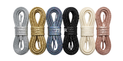 Shop Glitter Laces Glitter Shoelaces - Pear Shoelaces