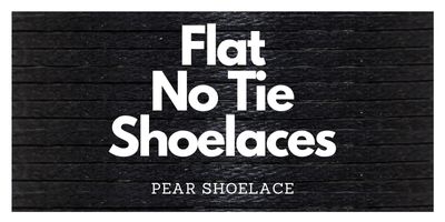 Flat No Tie Shoelaces