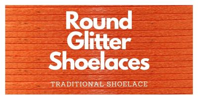 Glitter Round Shoelaces