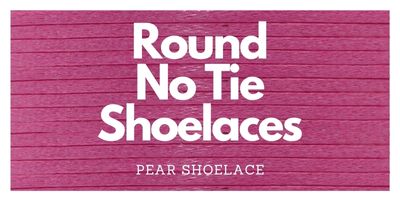 Round No Tie Shoelaces