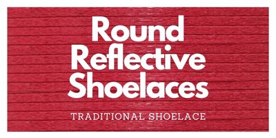 Reflective Round Shoelaces
