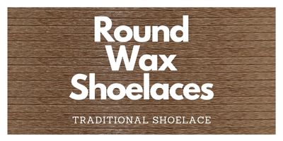 Wax Round Shoelaces
