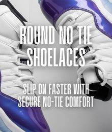 Round No Tie Shoelaces