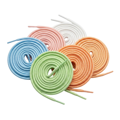 Round glow shoelaces made to stand out — Pear Shoelace