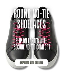 Round No Tie Shoelaces