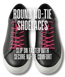 Round No Tie Shoelaces