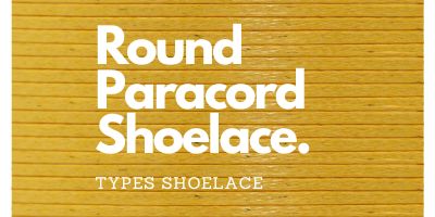Paracord Round Shoelaces