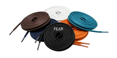 Shop Round Wax Shoelaces Round Wax Shoelaces - Pear Shoelace