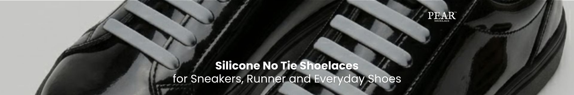 Shop Silicone No-Tie Shoelaces Silicone no tie shoelaces in assorted colours fitted to sneakers for easy slip-on wear - Pear Shoelace